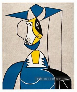 Roy Lichtenstein Painting - woman with hat Roy Lichtenstein